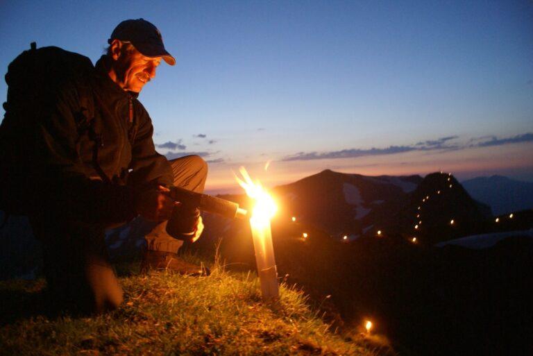 Traditionen Sonnwendfeuer im Rofangebirge © Gabriele Grießenböck