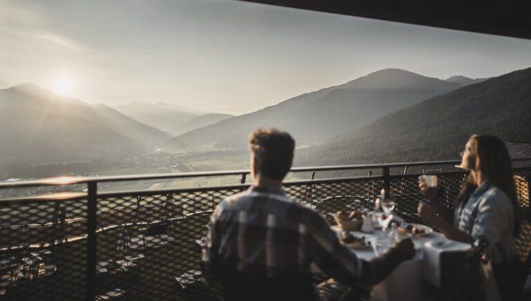 Unendliche Horizonte in den Dolomiten
